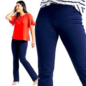 Betabrand Straight-Leg Classic Dress Pant Yoga Pants Size XS Petite